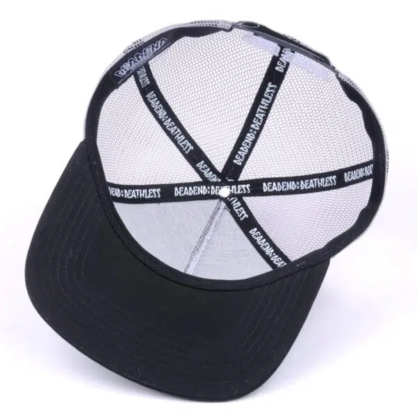 Custom 5 Panel Black Embroidery Logo Classic Plain Gorras - Image 3
