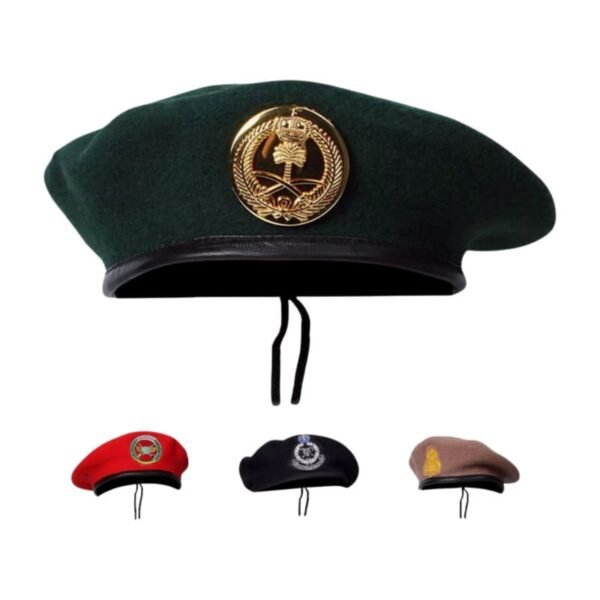 Custom Embroidered Logo Tactical Boina Wool  Winter Men Beret - Image 5