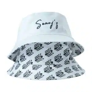 Custom Polyester Reversible Bucket Hat With Full Printed Logo