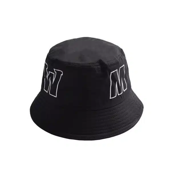 Cotton Personality Art Graffiti Printing Custom Logo Sun Bucket Hat - Image 4