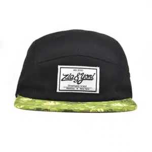 Custom PVC Patch Logo Fashion Blank 5 Panel Cap