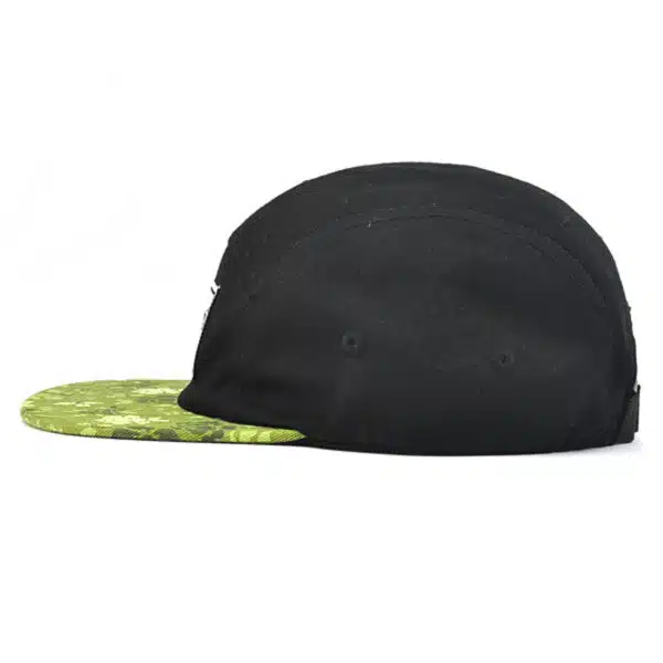 Custom PVC Patch Logo Fashion Blank 5 Panel Cap - Image 5