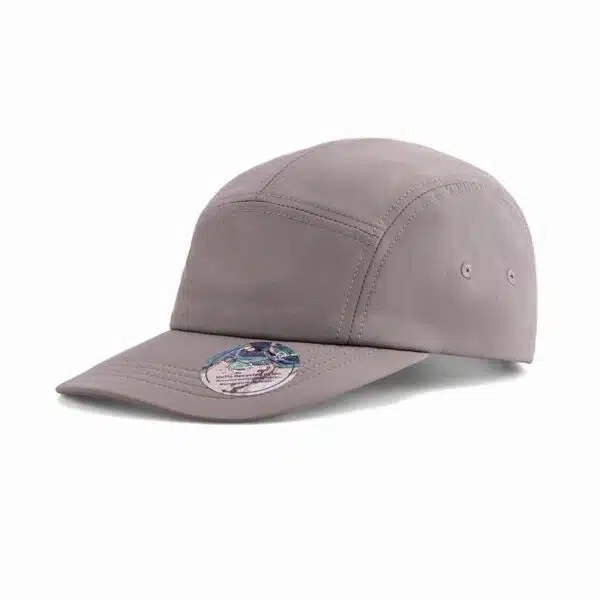 Custom Design Embroidery Logo All Over Printing 5 Panel Camp Cap - Image 6