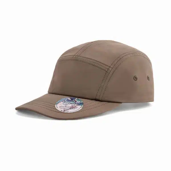 Custom Design Embroidery Logo All Over Printing 5 Panel Camp Cap - Image 2