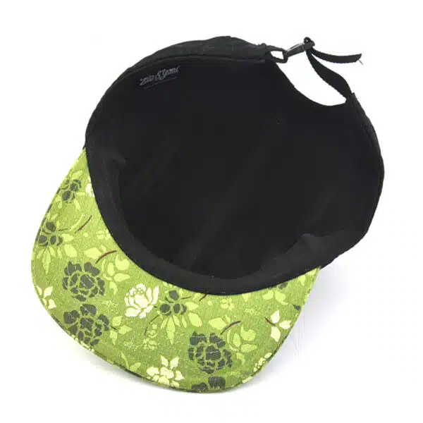Custom PVC Patch Logo Fashion Blank 5 Panel Cap - Image 3