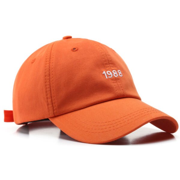 Custom 6 Panel 100% Cotton Plain Embroidery Logo Adjustable Dad Hat - Image 3