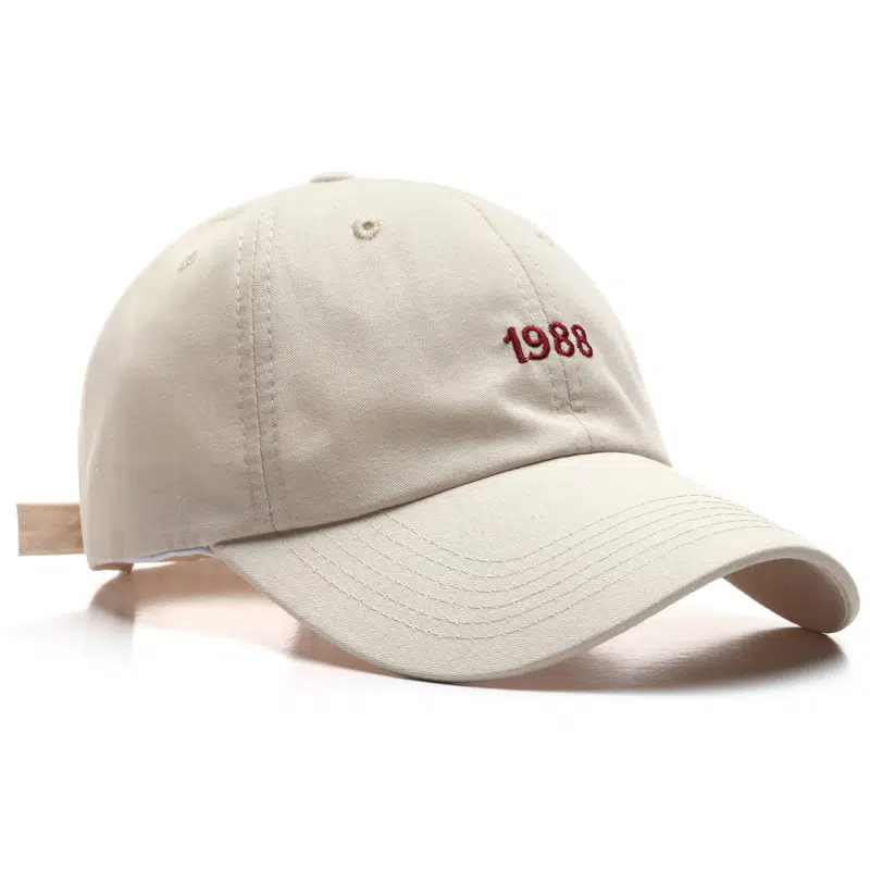Custom 6 Panel 100% Cotton Plain Embroidery Logo Adjustable Dad Hat