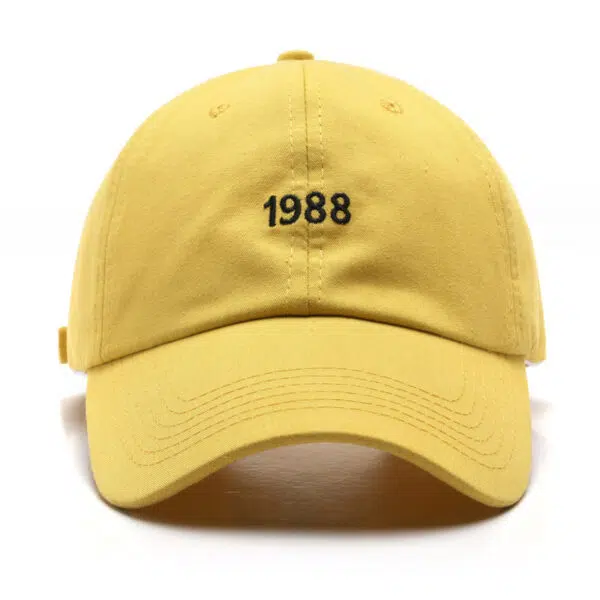 Custom 6 Panel 100% Cotton Plain Embroidery Logo Adjustable Dad Hat - Image 4