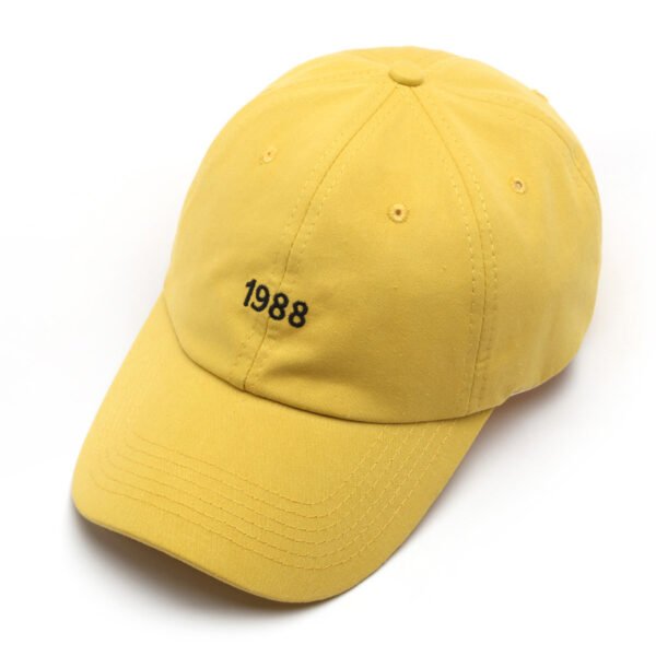 Custom 6 Panel 100% Cotton Plain Embroidery Logo Adjustable Dad Hat - Image 6