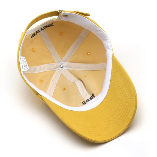 Custom 6 Panel 100% Cotton Plain Embroidery Logo Adjustable Dad Hat - Image 7