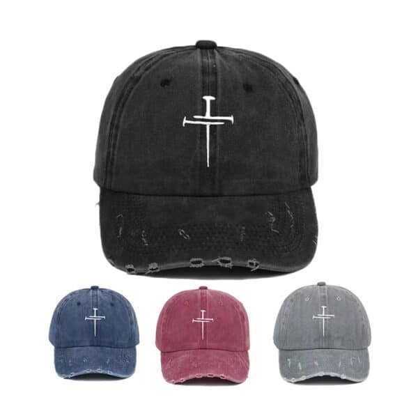 Custom 3D Embroidery 6 Panel Plain Beige Wash Corduroy Gorras Dad Hat - Image 5