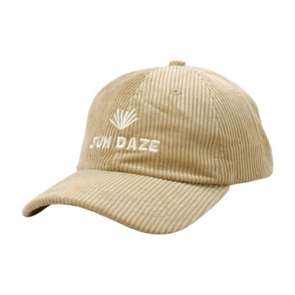 Custom Embroidery Logo Corduroy Outdoor Dad Hat - Image 6
