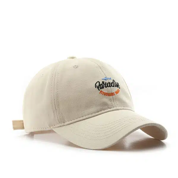 3d Embroidery Logo Cotton Adjustable 6-Panel Dad Hat - Image 2