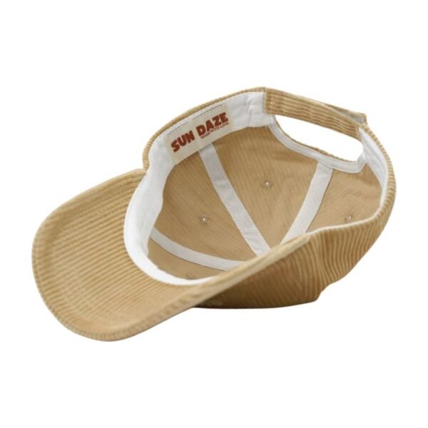 Custom Embroidery Logo Corduroy Outdoor Dad Hat - Image 2