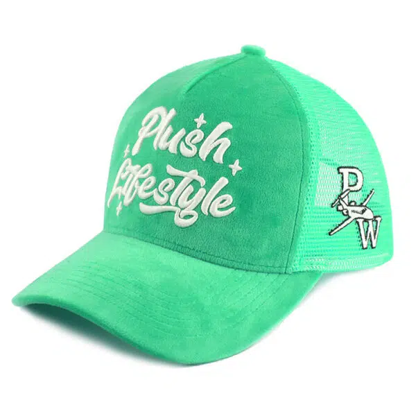 Wholesale Custom 5 Panel Embroidered Mesh Trucker Hats For Men - Image 3
