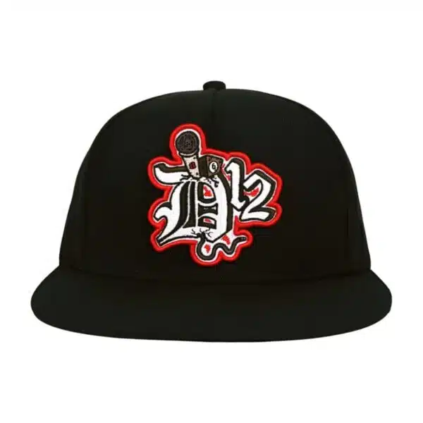 Custom Men's 5 Panel Embroidery Logo Acrylic Snapback Cap