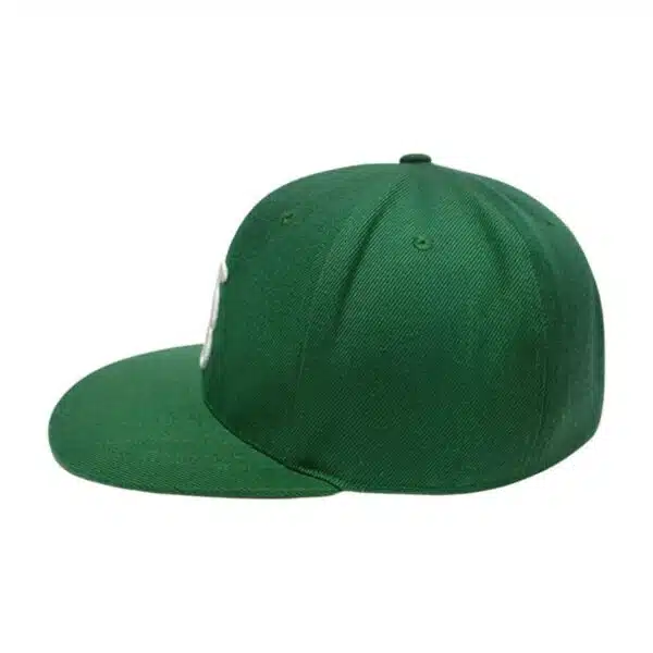 Custom Cotton 3d Embroidered Metal Buckle Snapback Cap - Image 2
