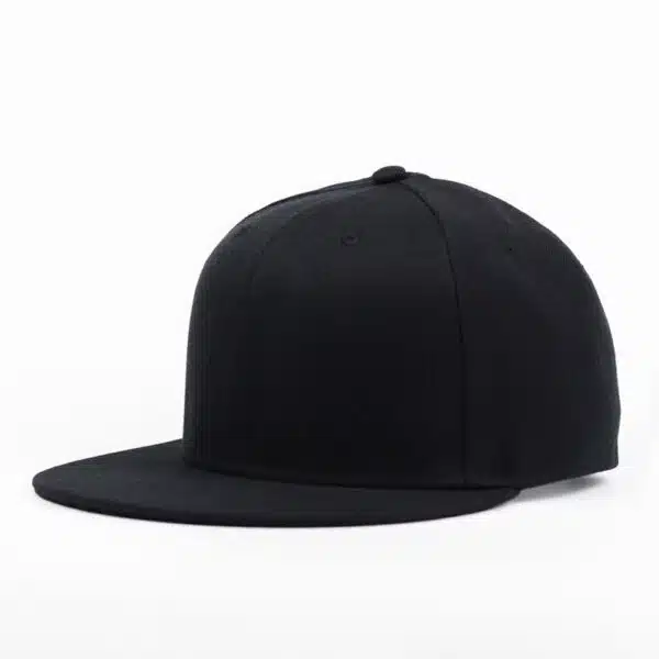 Custom Logo 100% Cotton 5-Panel Snapback Cap - Image 4