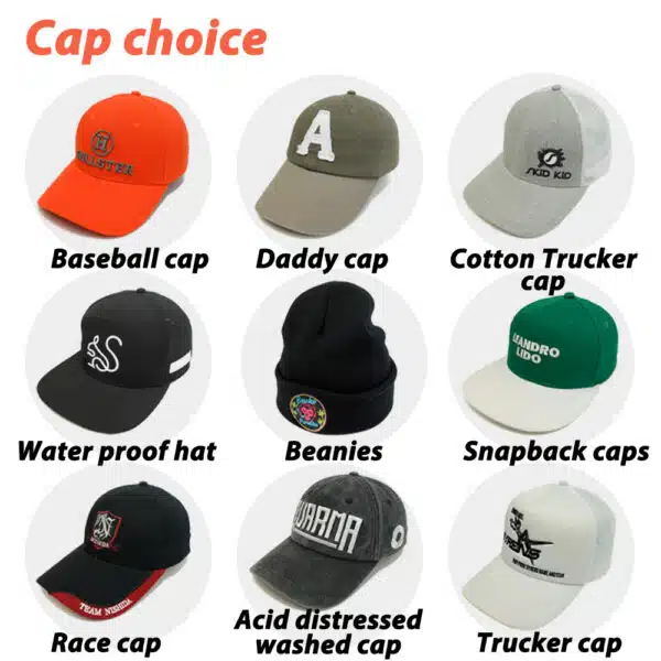 Custom Cotton 3d Embroidered Metal Buckle Snapback Cap - Image 5