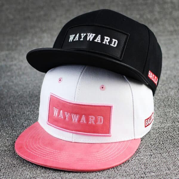 Custom Acrylic 6-Panel Snapback Hat With 3d Embroidery - Image 3