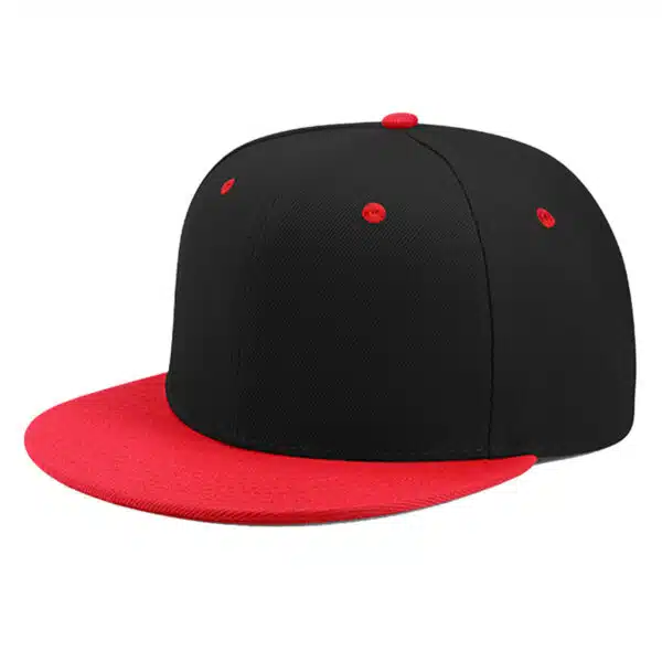 Custom Logo 100% Cotton 5-Panel Snapback Cap - Image 6