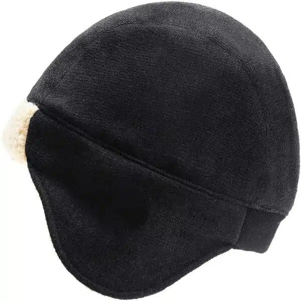 Custom Logo Faux Fur Ear Flaps Trapper Hunting Hat - Image 5