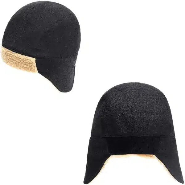Custom Logo Faux Fur Ear Flaps Trapper Hunting Hat - Image 6