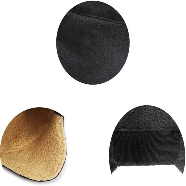 Custom Logo Faux Fur Ear Flaps Trapper Hunting Hat - Image 2