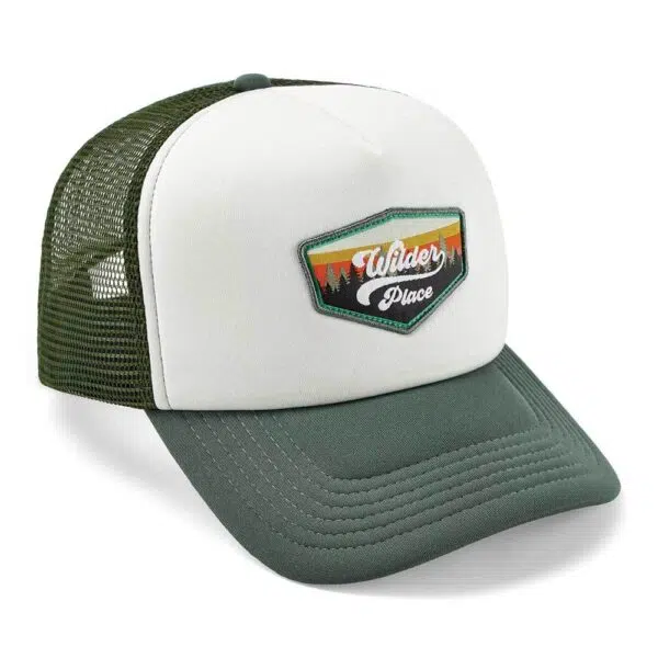 OEM 5 Panel Foam Mesh Printing Trucker Cap With Rope Design - Image 5