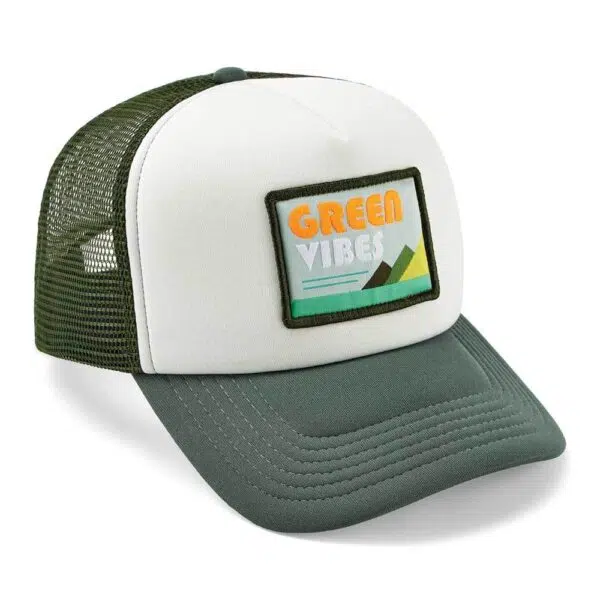 OEM 5 Panel Foam Mesh Printing Trucker Cap With Rope Design - Image 3