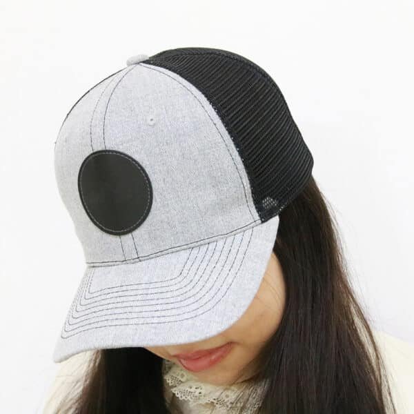 6 panel polyester Custom Logo gorras Trucker Caps - Image 3