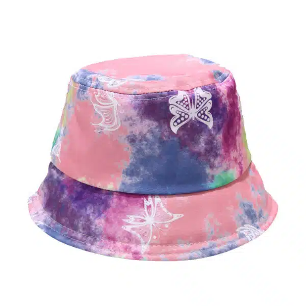 Custom Logo Unisex Plain Sun Shade Print Bucket Hat - Image 3