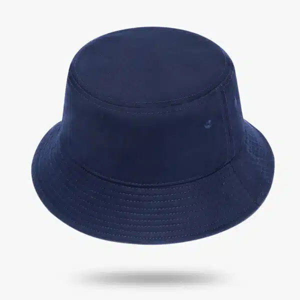 Custom Logo Polyester/Cotton Wide Brim Blank Bucket Hat For Children - Image 2