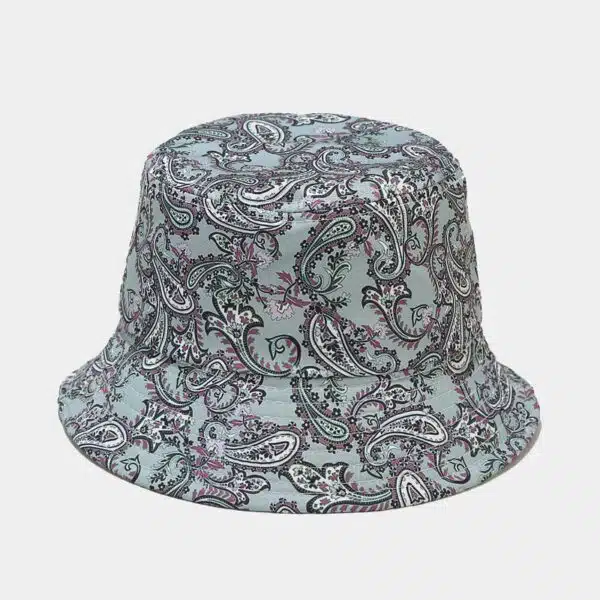 Custom Logo Unisex Plain Sun Shade Print Bucket Hat - Image 5