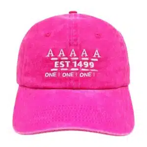 Custom Embroidery Logo Distressed Wash 6 Panel Cotton Dad Hat