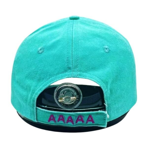 Custom Embroidery Logo Distressed Wash 6 Panel Cotton Dad Hat - Image 4