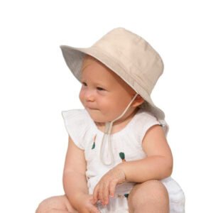 Custom Cotton Kids Bucket Hats With String