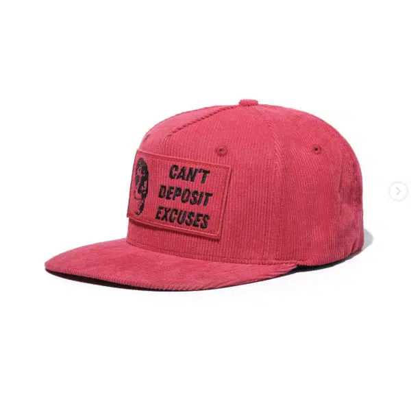 Custom Corduroy Unstructured 5 Panel Vintage Snapback Cap For Men - Image 3