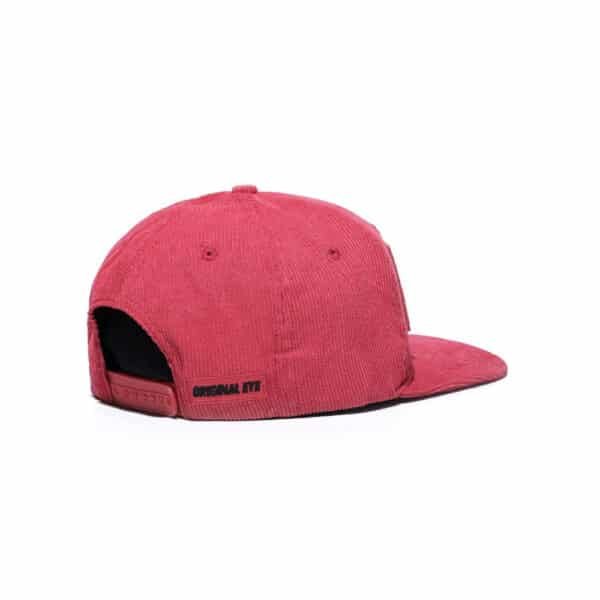 Custom Corduroy Unstructured 5 Panel Vintage Snapback Cap For Men - Image 4