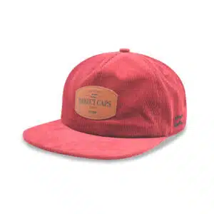 Custom Corduroy Unstructured 5 Panel Vintage Snapback Cap For Men