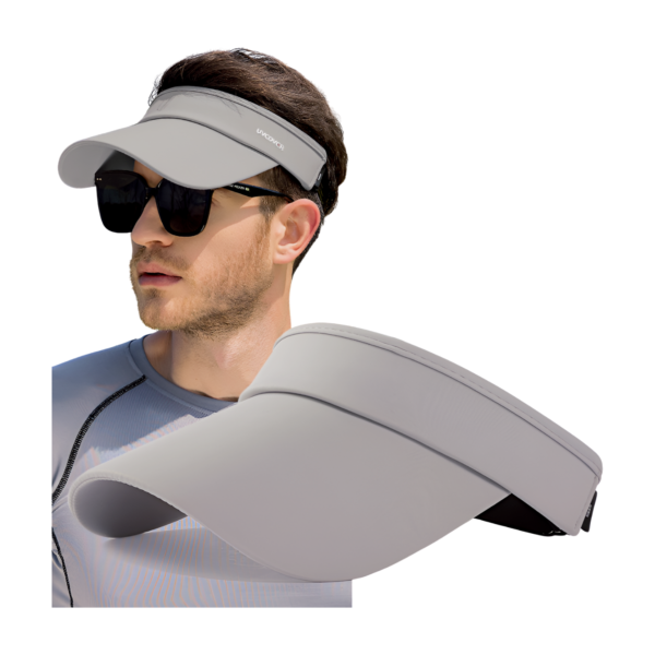 Unisex Summer Outdoor Sports UV Protection Face Covering Sun Hat - Image 2