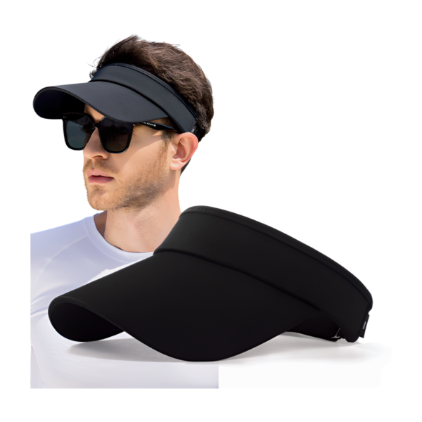 Unisex Summer Outdoor Sports UV Protection Face Covering Sun Hat - Image 4